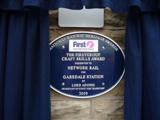 Garsdale plaque