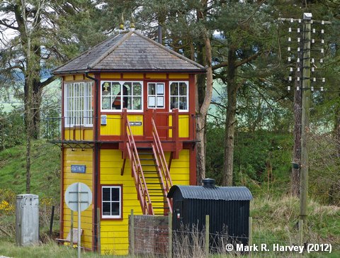 Photo: Armathwaite Station Signal Box