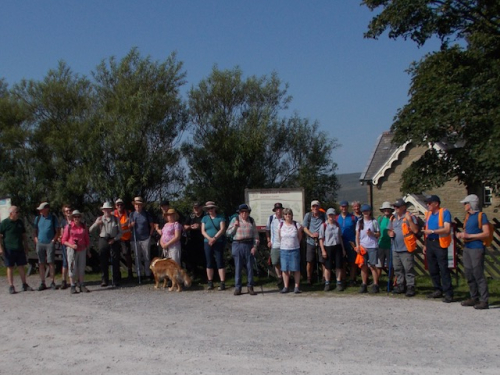 People on FIT walk