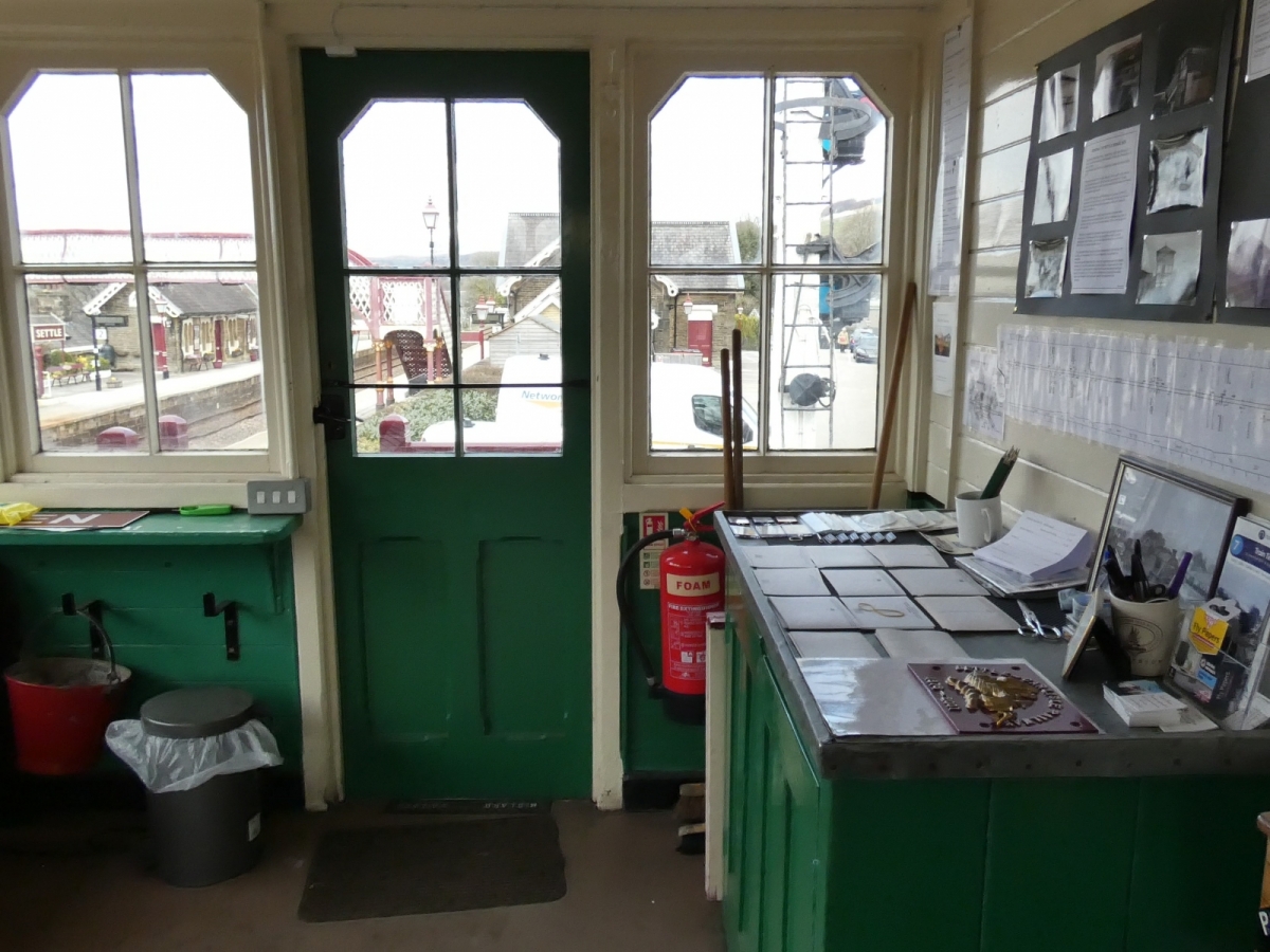 Settle signal box interior 5